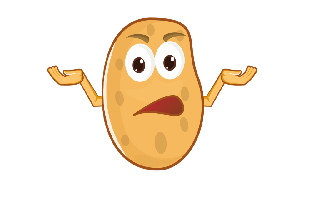 Idiomy w języku angielskim z warzywami i owocami - Blog o języku angielskim - a hot potato