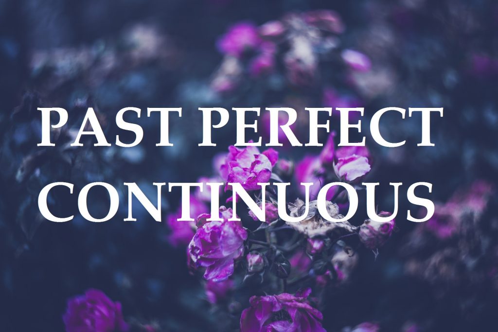 Nauka języka angielskiego - blog - Czas Past Perfect Continuous- Angielski gramatyka